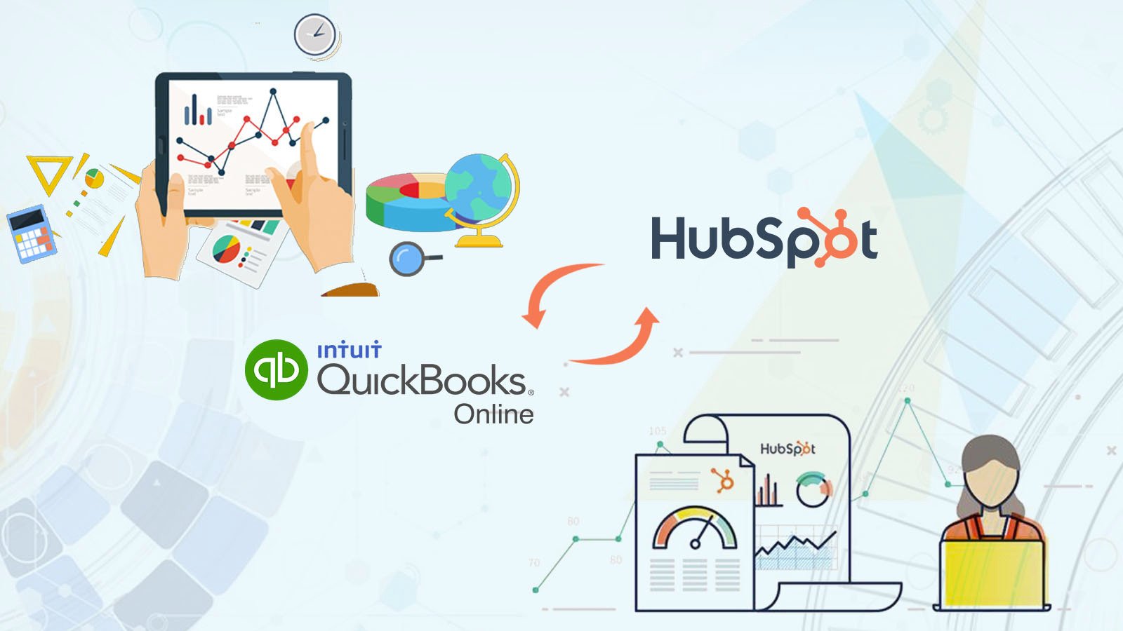 Log in and register with Sync QuickBooks online.